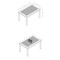 Alaterre Furniture Okemo Weather-Resistant Acacia Wood Outdr Patio Set - 2 Seater Couch, Coffee Table, Cream Cushions ANOK0313ANO - alternate 16